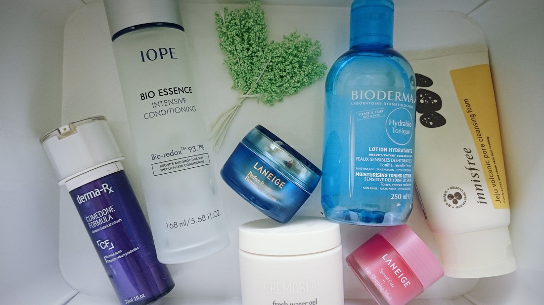 My Skincare Routine products, anti-aging asian korean skincare